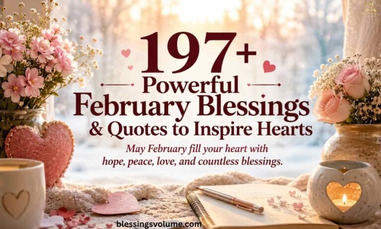 197+ Powerful February Blessings Quotes to Inspire Hearts