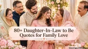 80+ Daughter-In-Law to Be Quotes for Family Love