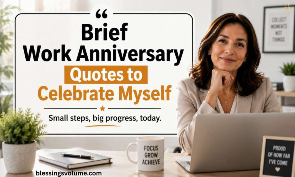 _Brief Work Anniversary Quotes to Celebrate Myself