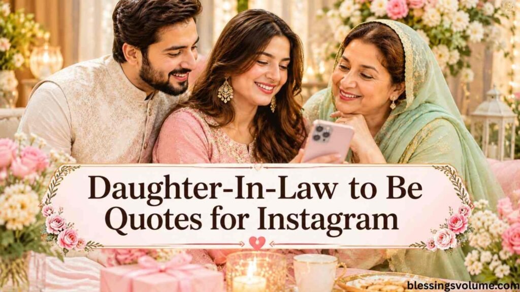Daughter-In-Law to Be Quotes for Instagram