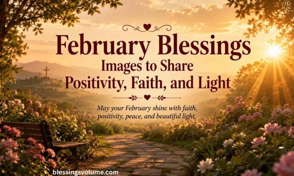 _February Blessings Images to Share Positivity Faith and Light