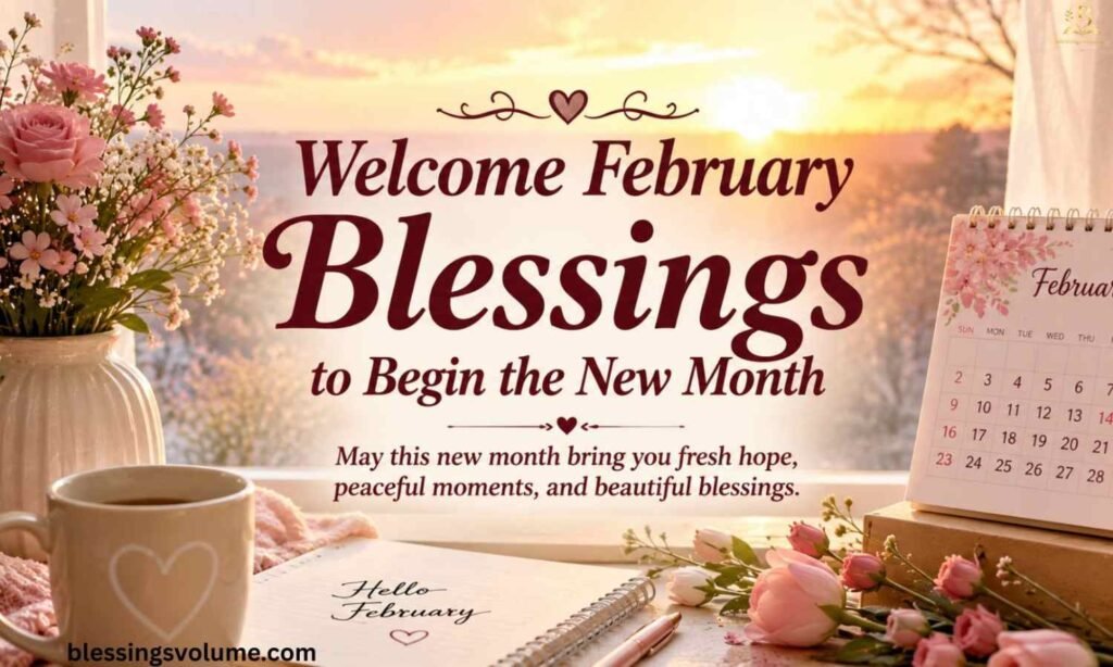 Welcome February Blessings to Begin the New Month