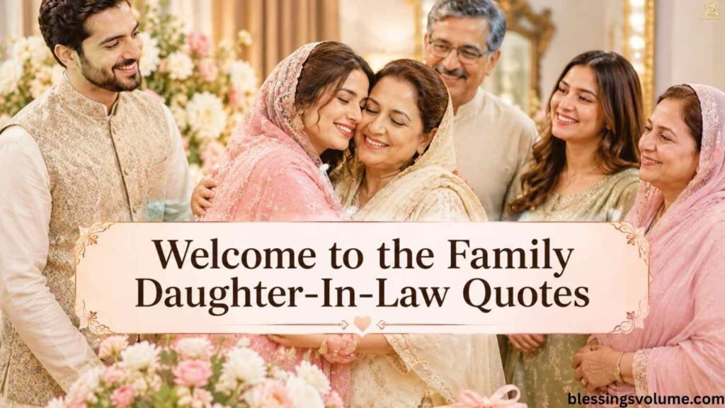 Welcome to the Family Daughter-In-Law Quotes