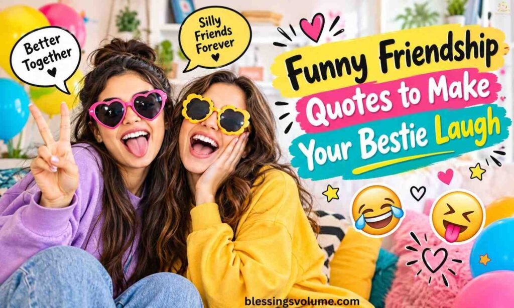 Funny Friendship Quotes to Make Your Bestie Laugh